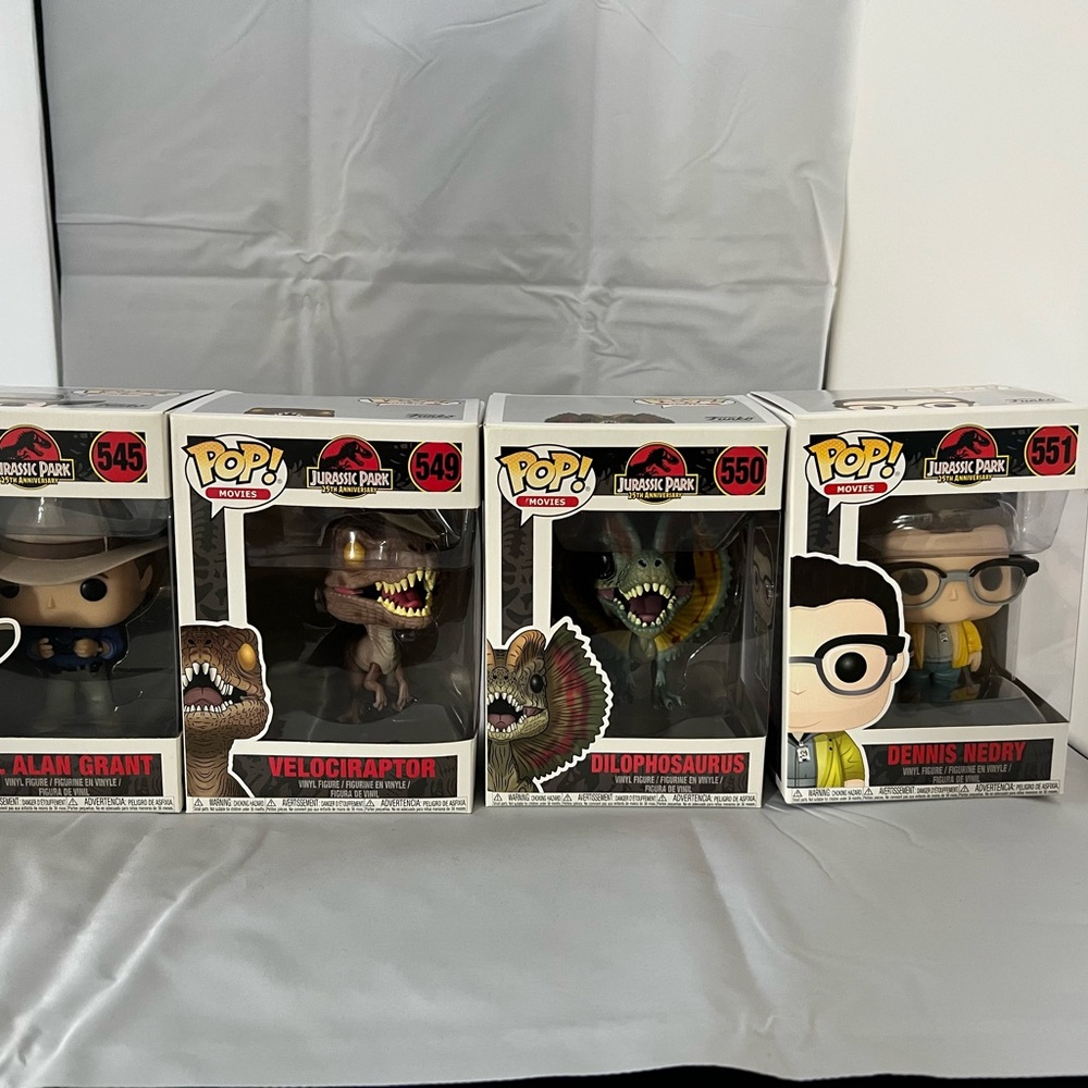 Jurassic park funko